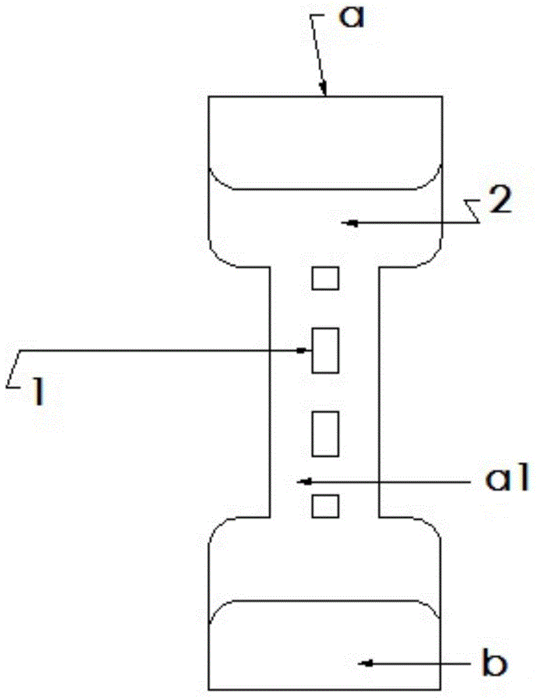 Rectangular single-ridge waveguide structure low pass filter