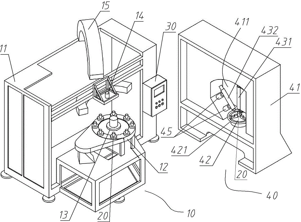 Gear pressing device for drill bit and hot inserting equipment using the device