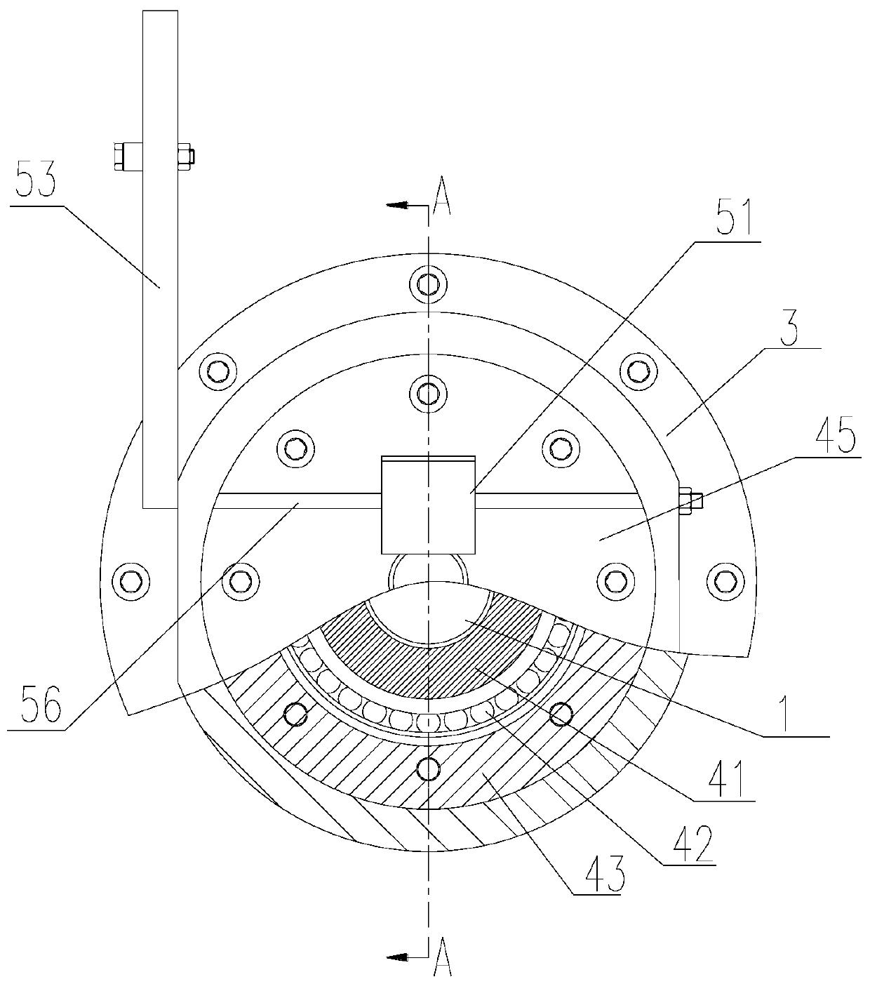 Manual type bearing protection device