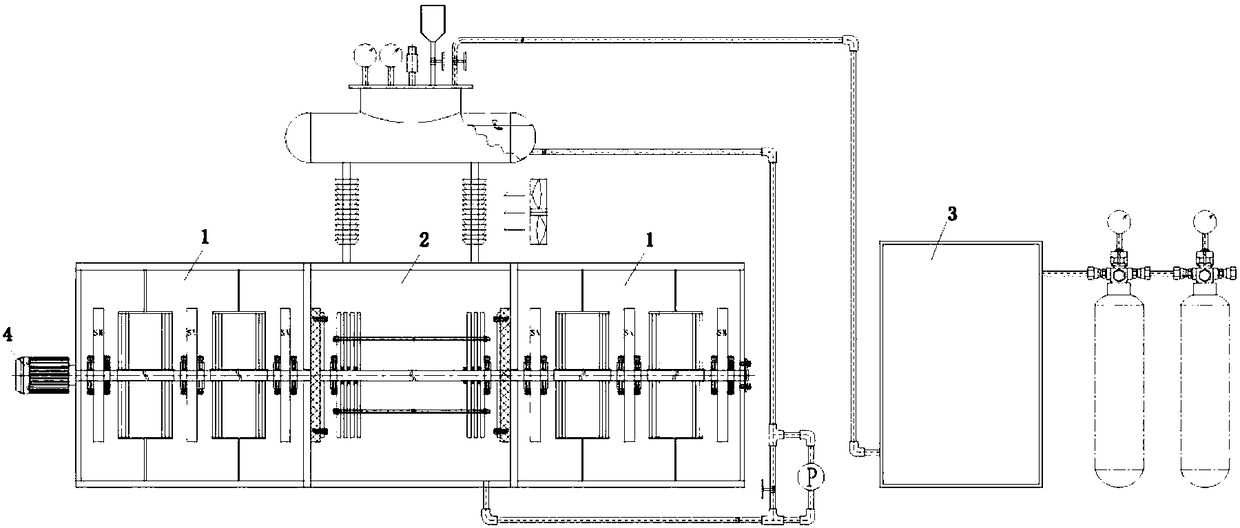 A direct current power generation device and electrolysis system for water electrolysis