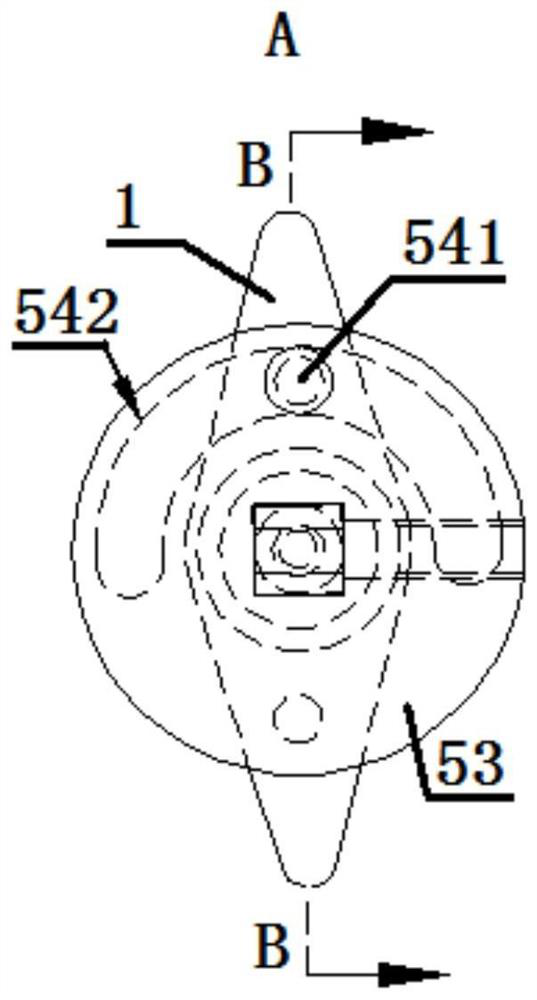 A wire feeding drive mechanism and wire outlet machine