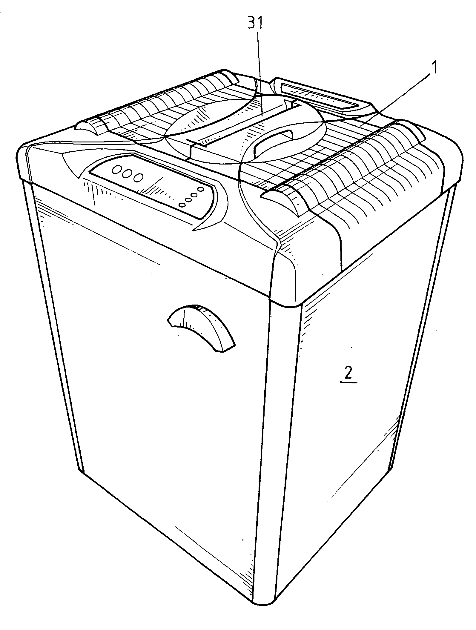 Auto-feed buit-in a paper shredder