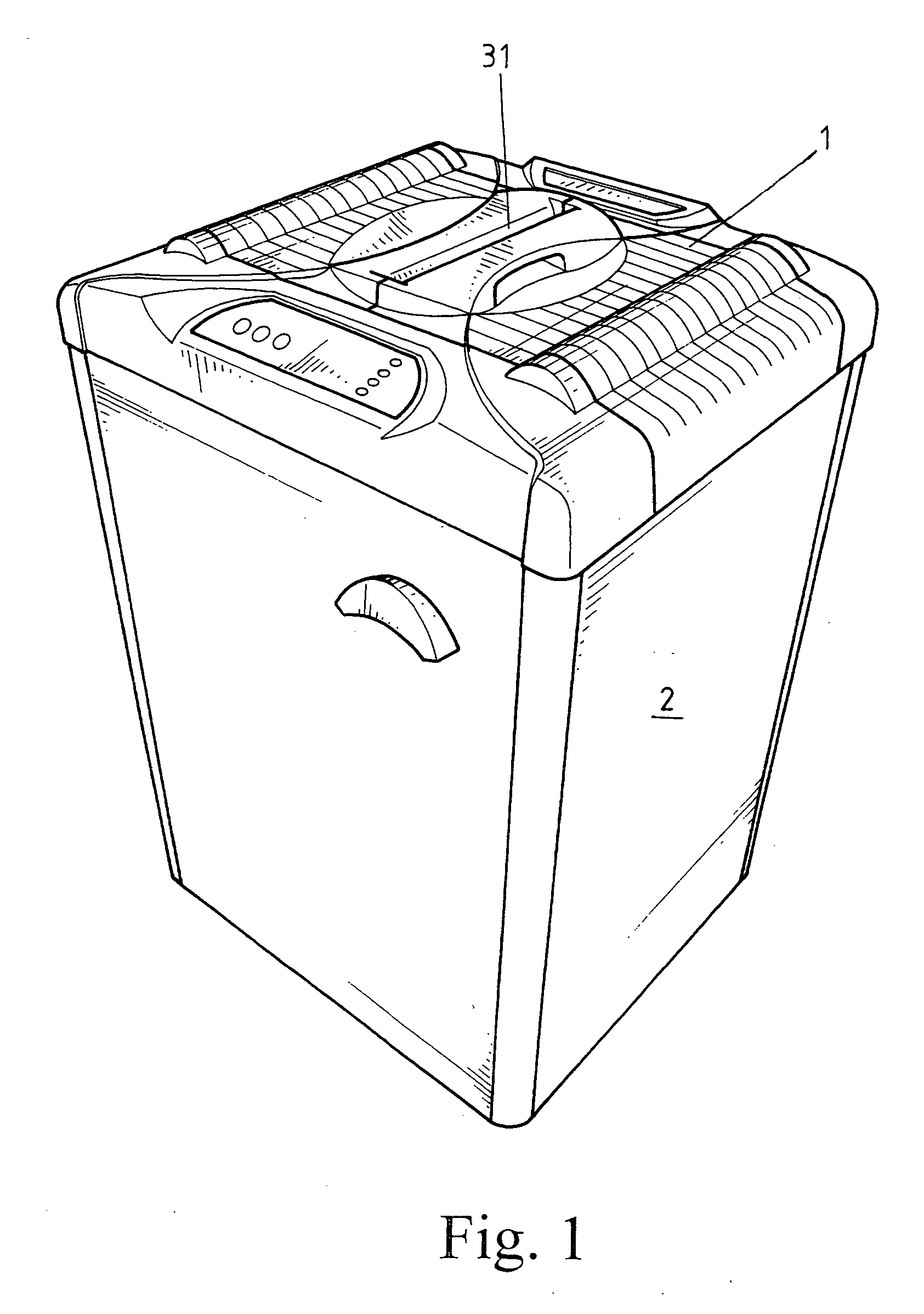 Auto-feed buit-in a paper shredder