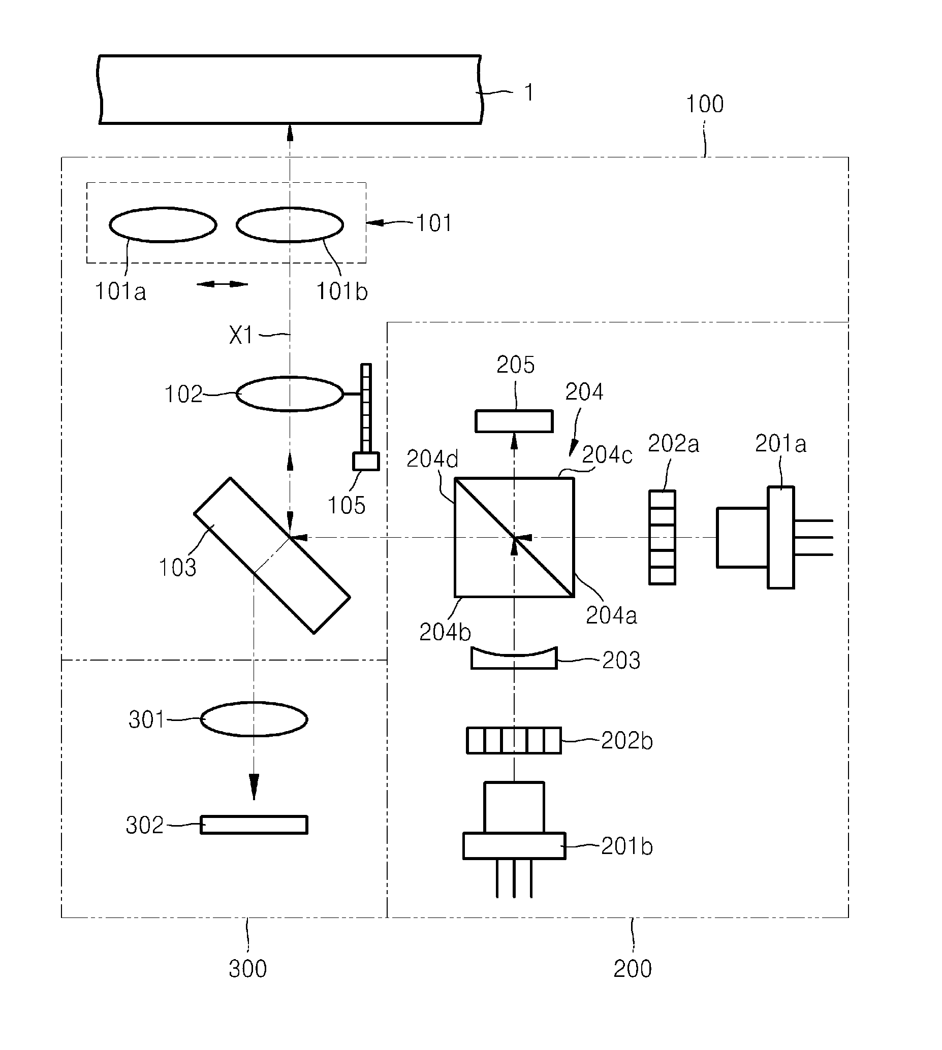 Method of accessing optical recording media, optical pickup device, and optical drive using the device