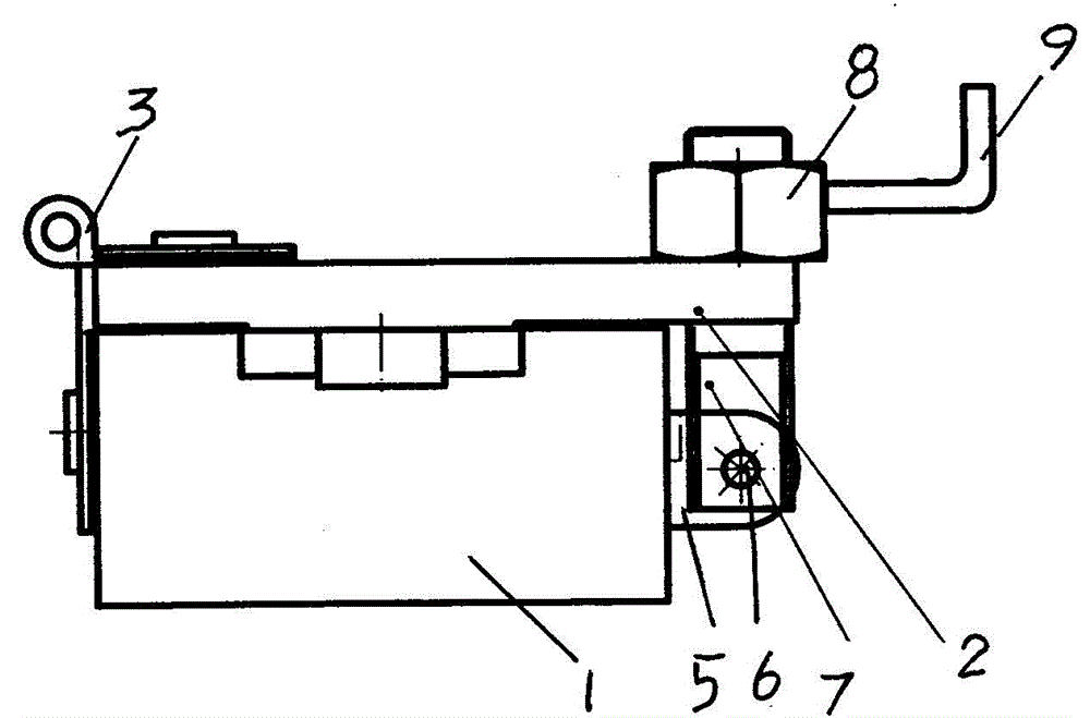 Mark engraving device