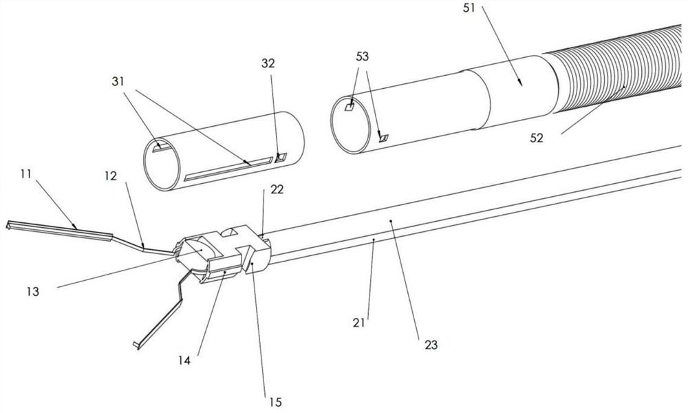 Titanium clamp forceps apparatus capable of realizing convenient adjustment of titanium clamp, and use method of the titanium clamp forceps apparatus