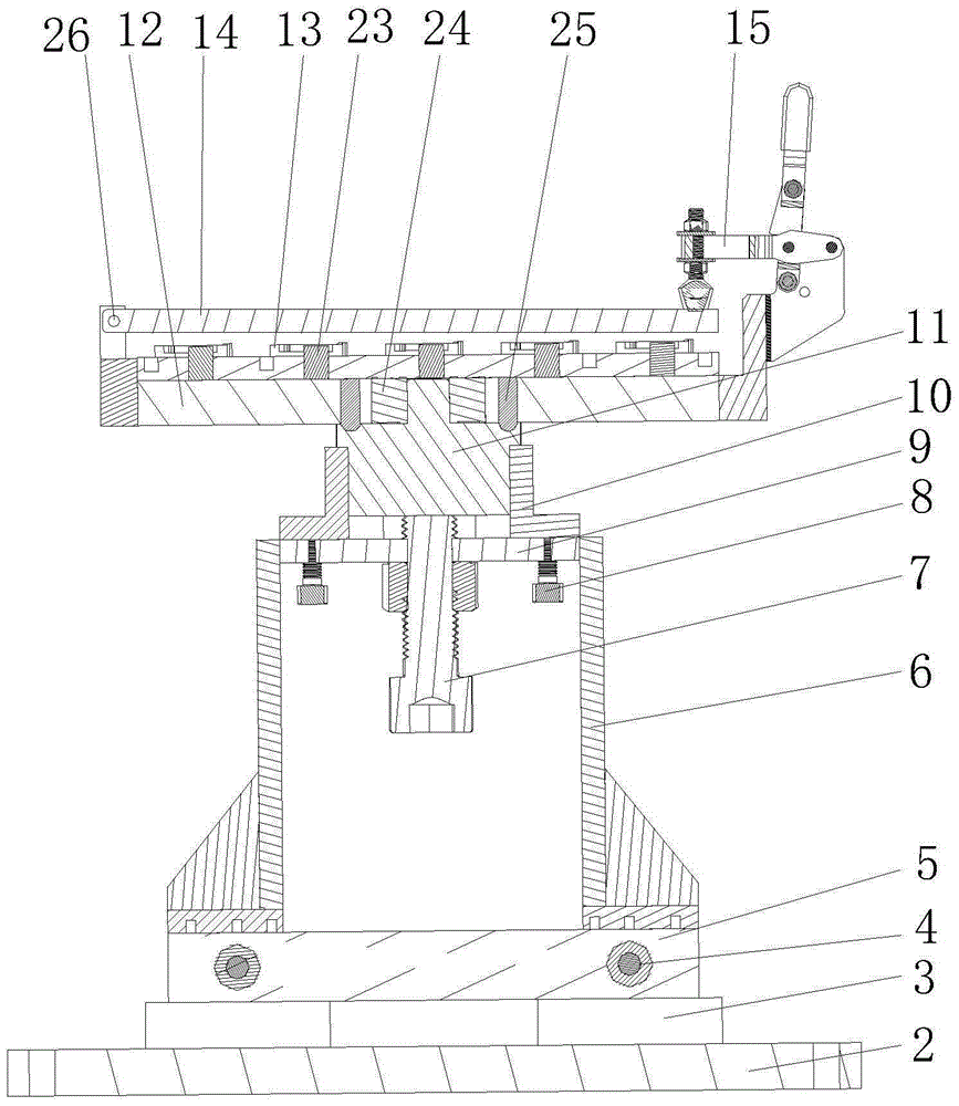 Contactor welding contact point grinding device and machining method thereof