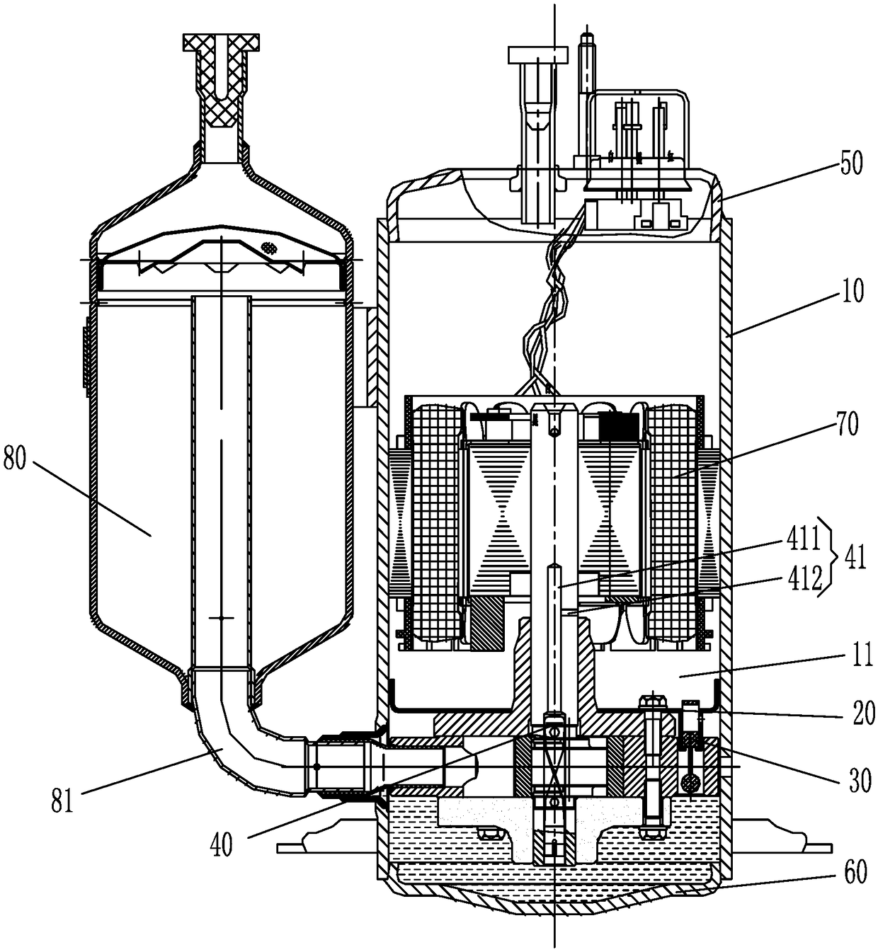 Oil return methods for compressors and compressors