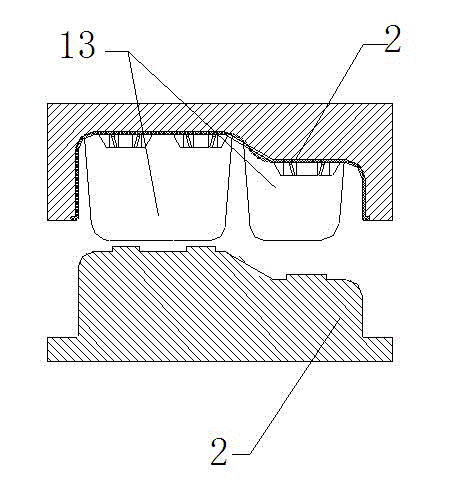 Automobile urea box and forming method thereof