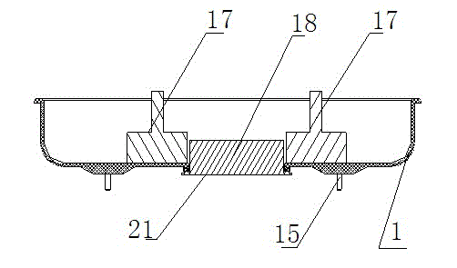 Automobile urea box and forming method thereof