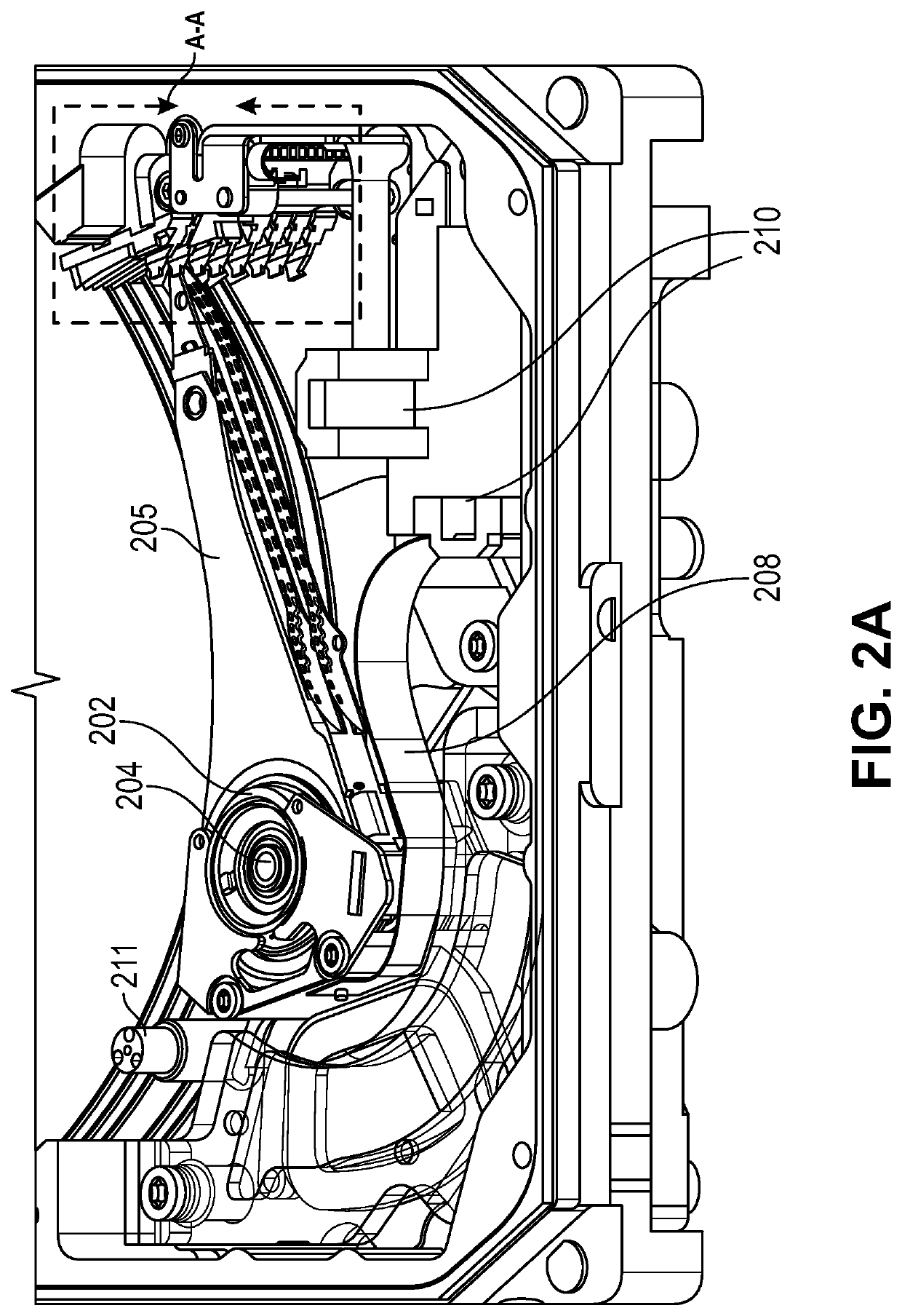 Low-Profile Ball Screw Cam Elevator Mechanism For Cold Storage Data Storage Device