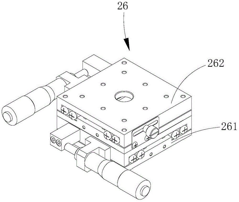 Detection device for detecting performance of laser diode
