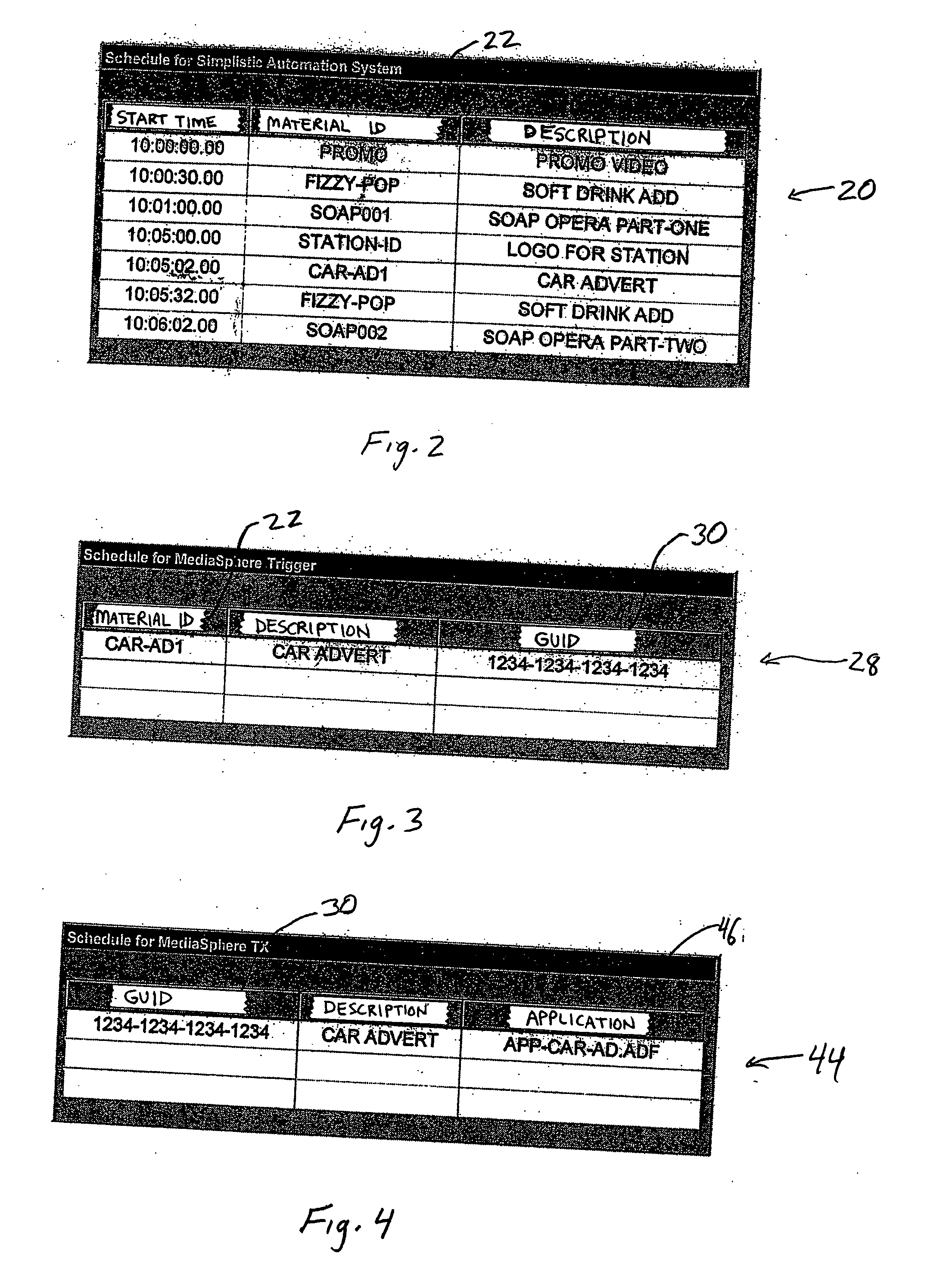 System and method for providing trigger information in a video signal and playing out a triggered event
