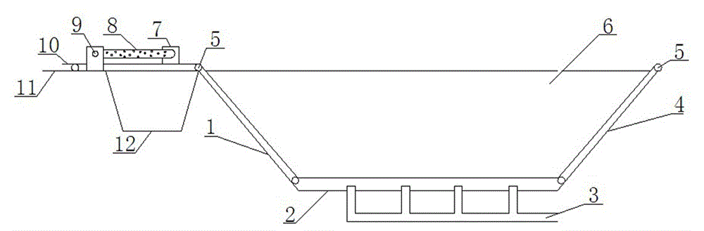 A sterilization tank of a bagged food pasteurization machine