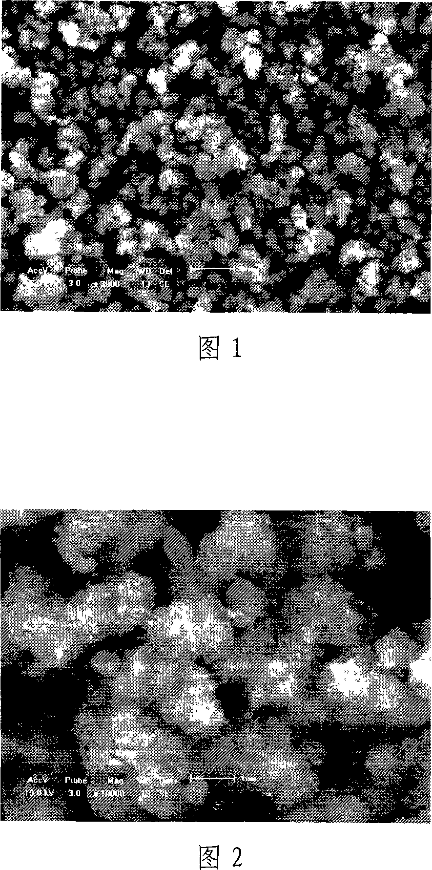 Nickelous hydroxide in positive pole material of alkaline secondary cell and producing method thereof