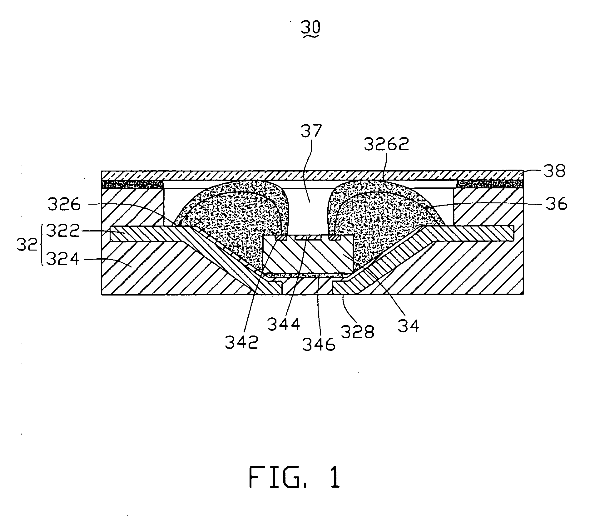 Image sensor chip package fabrication method