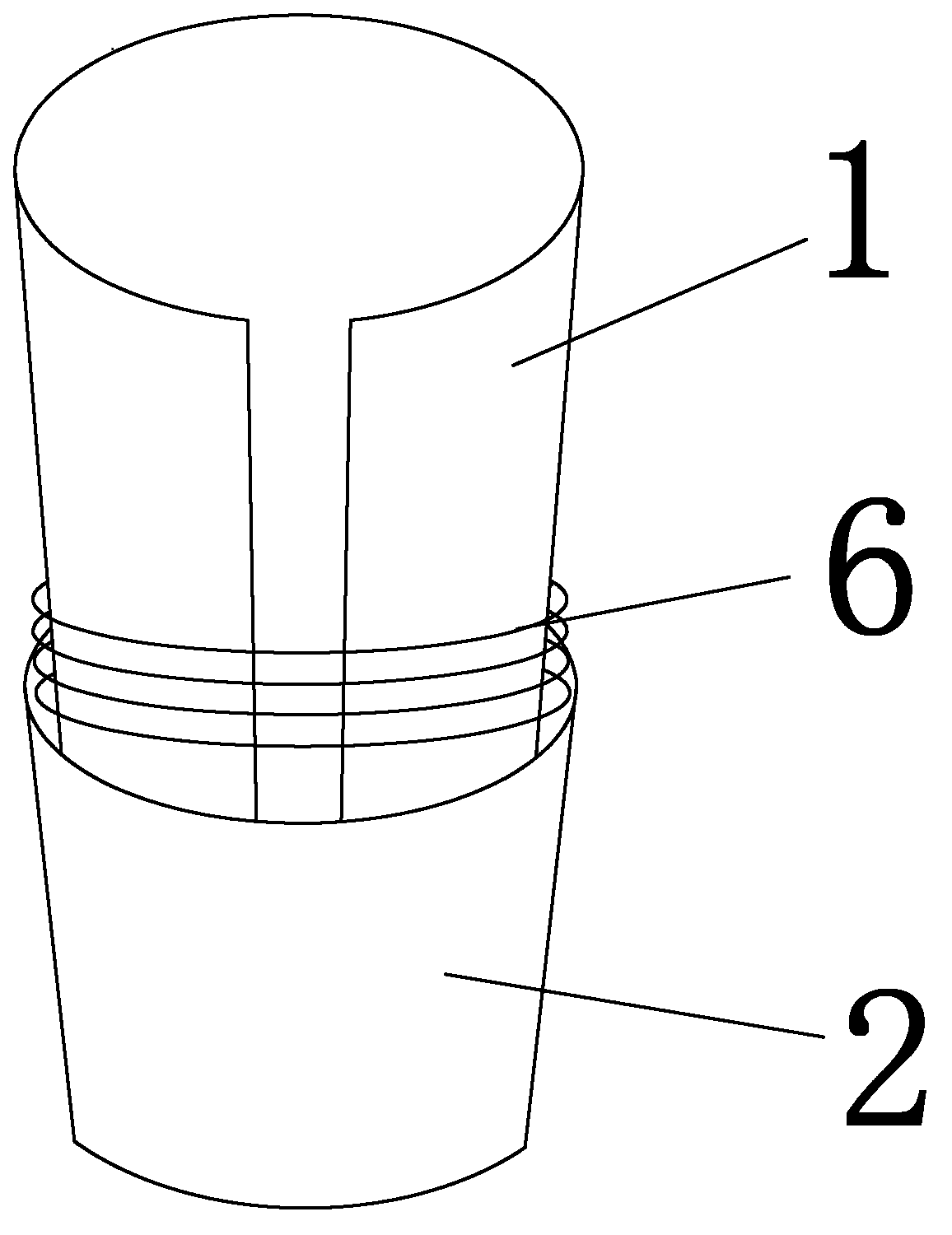 Tail loading device for swimming of laboratory mouse