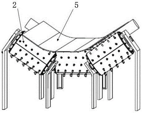 Mechanical touching type conveyor belt tearing detection method