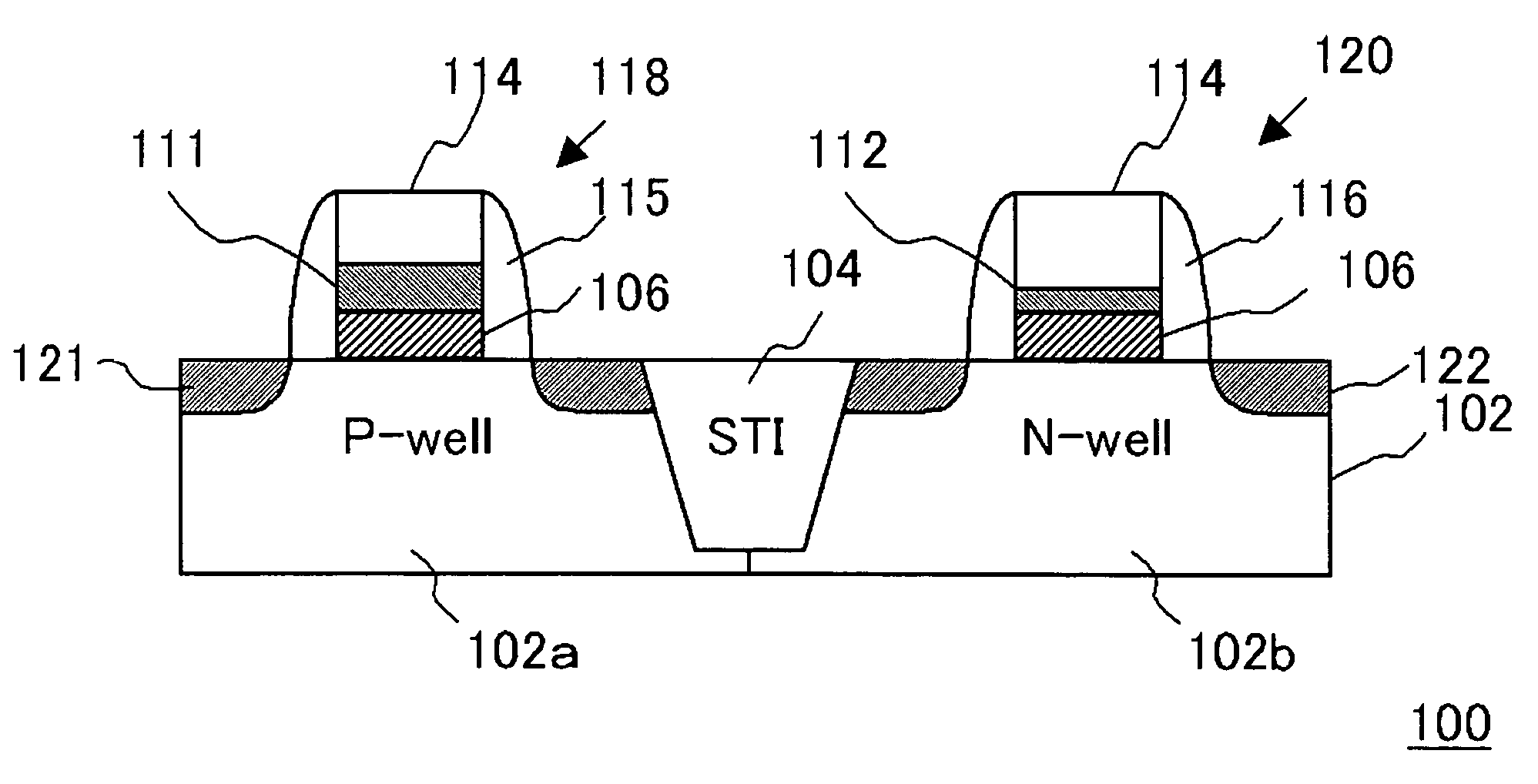 Semiconductor device having high dielectric constant layers of different thicknesses