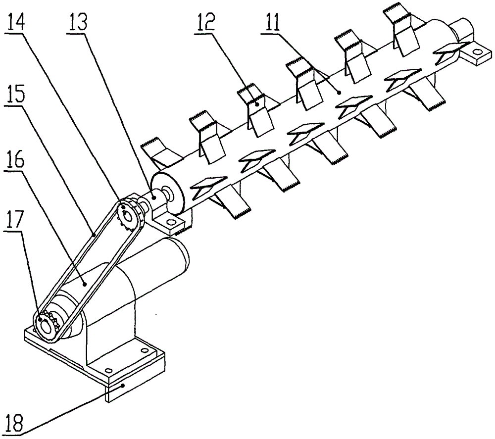 Automatic conveying device for gluing of veneers