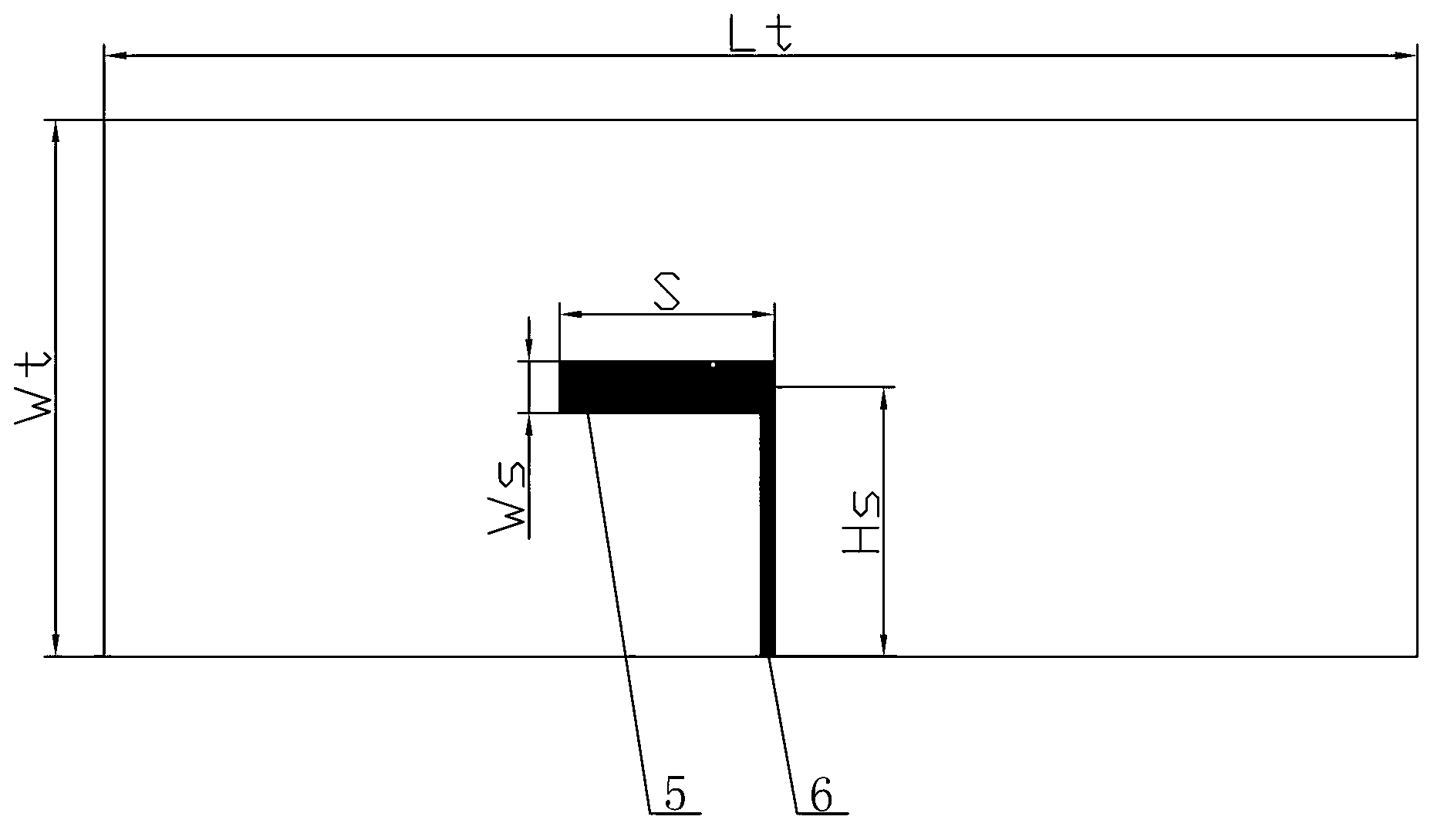 Printed Yagi antenna of vibrator loading type balance microstrip line feed