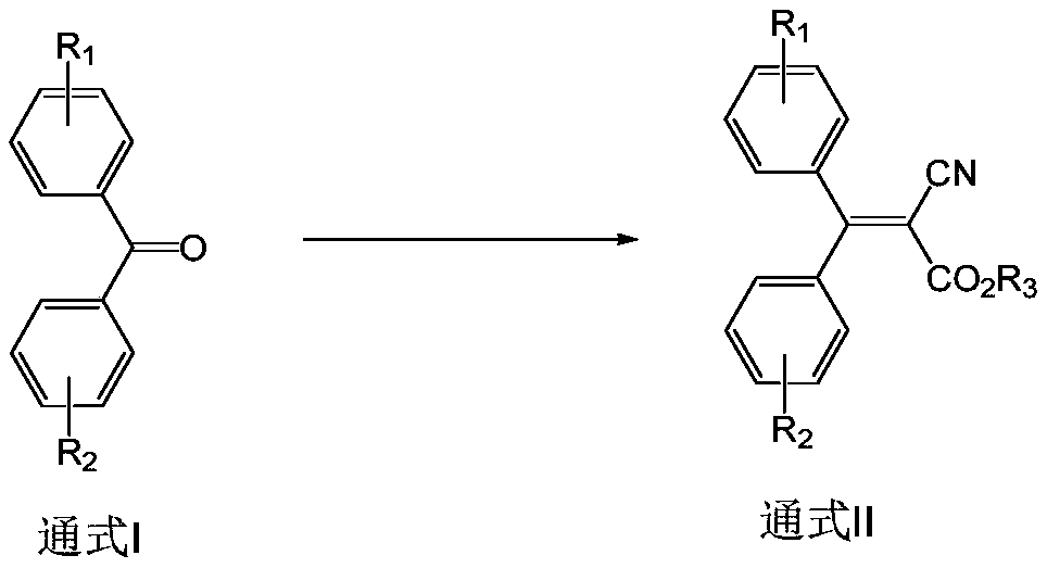 Preparation method of cyanoacrylate ultraviolet light absorber