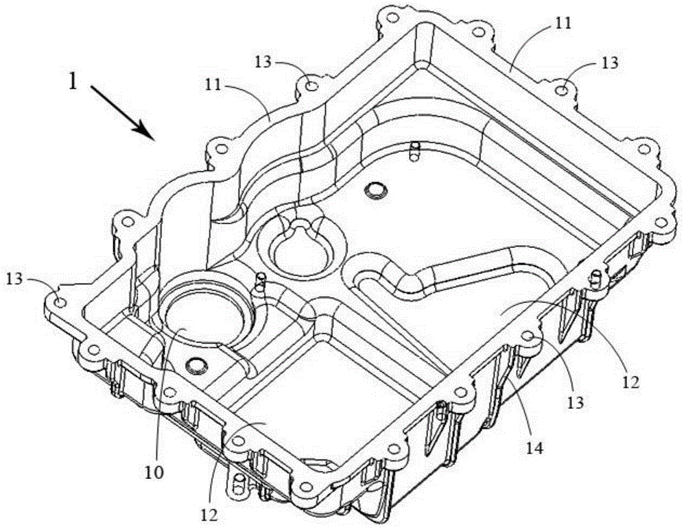 Hydraulic mechanism cover of automobile dual-clutch transmission