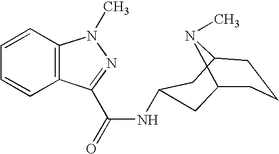 Method of intranasal administration of granisetron