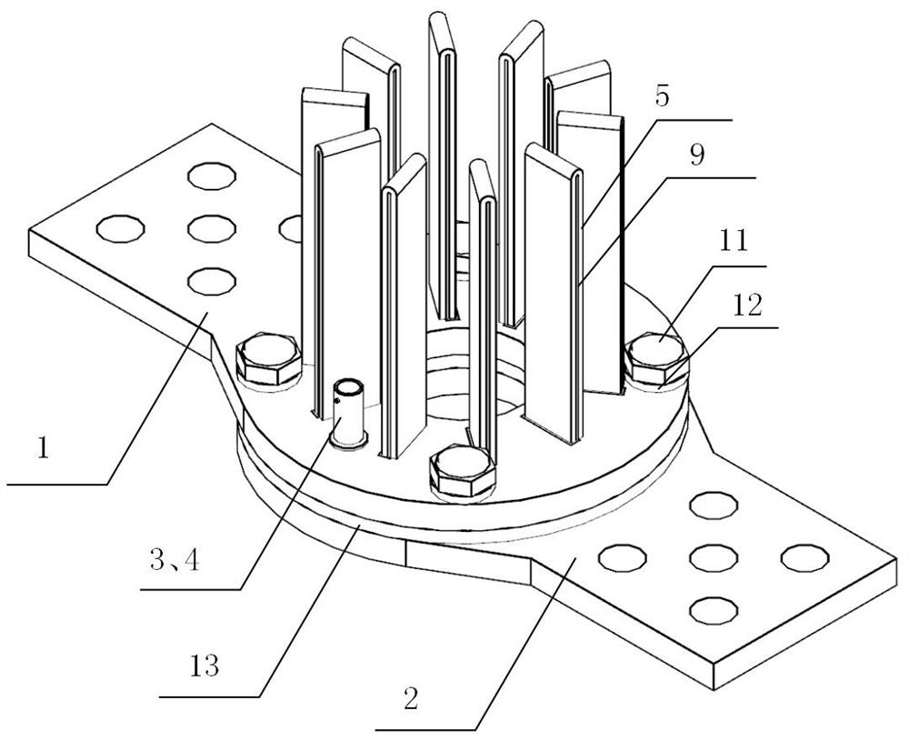 Low residual inductance shunt for transient current measurement