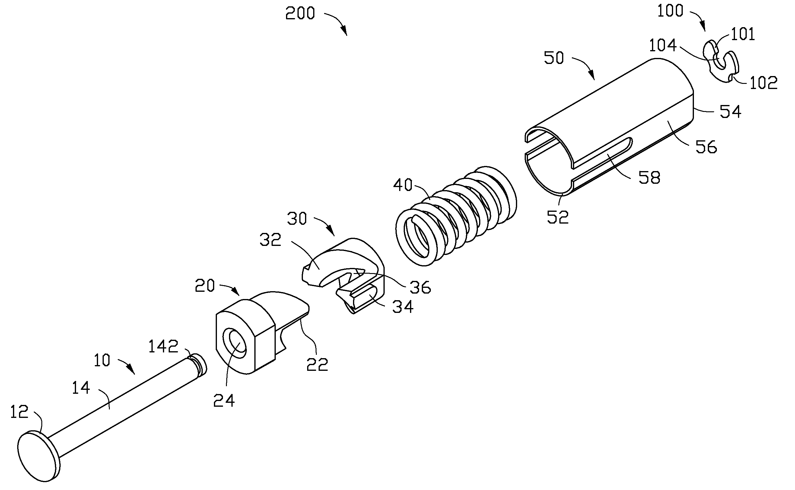 Washer for hinge assembly