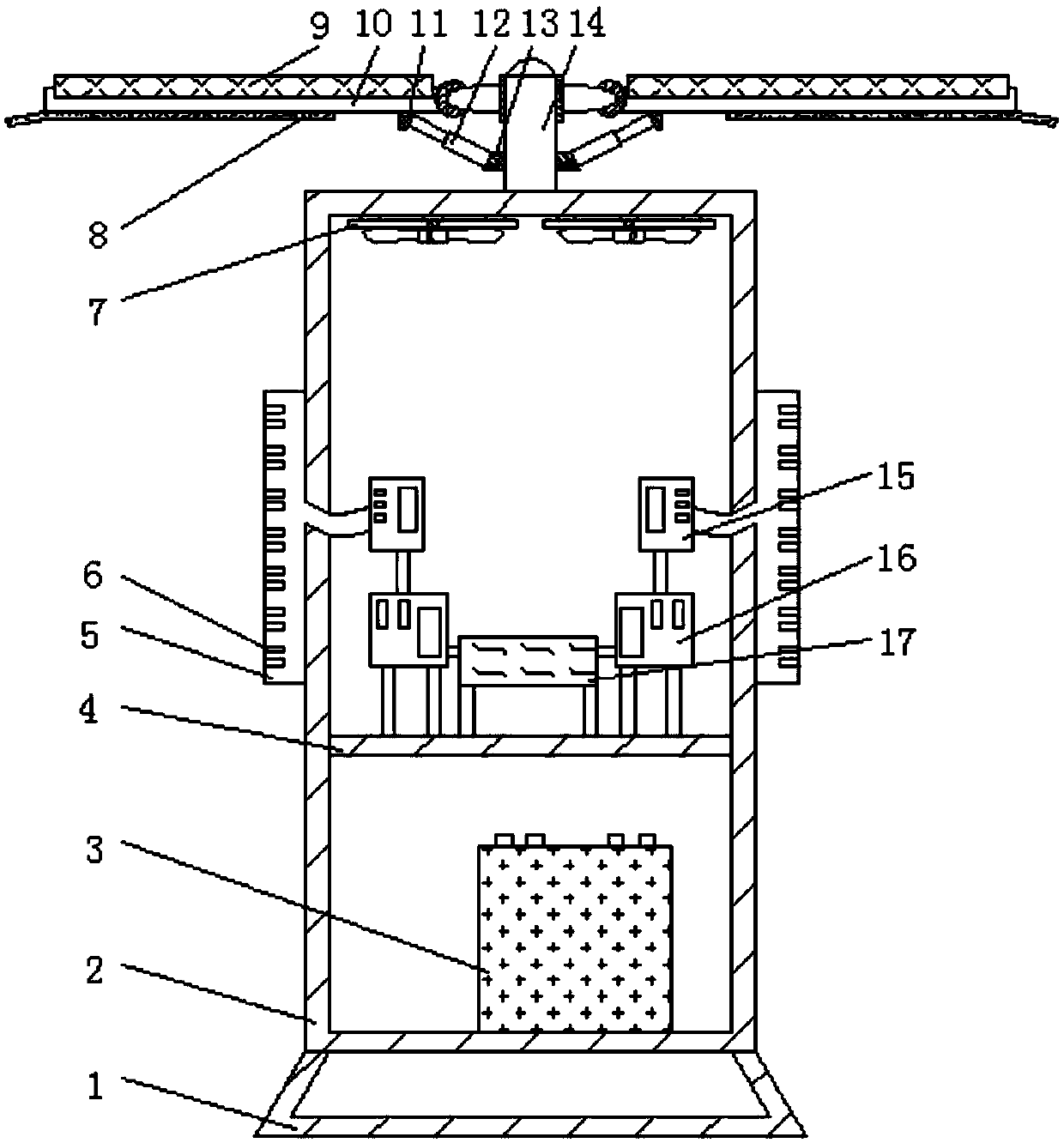 Dustproof and moisture-proof charging device for electronic product