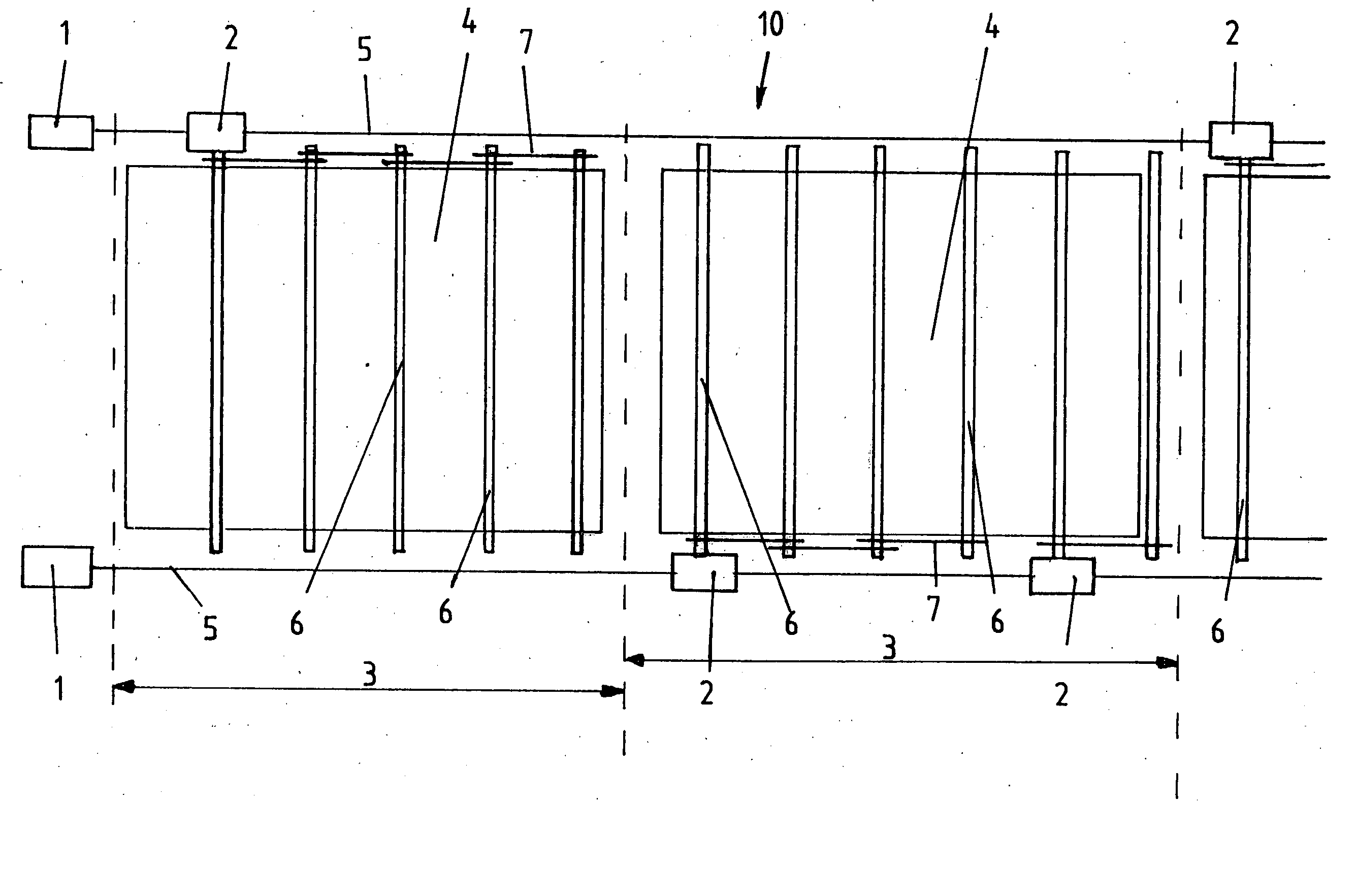 Conveying device for conveying workpieces