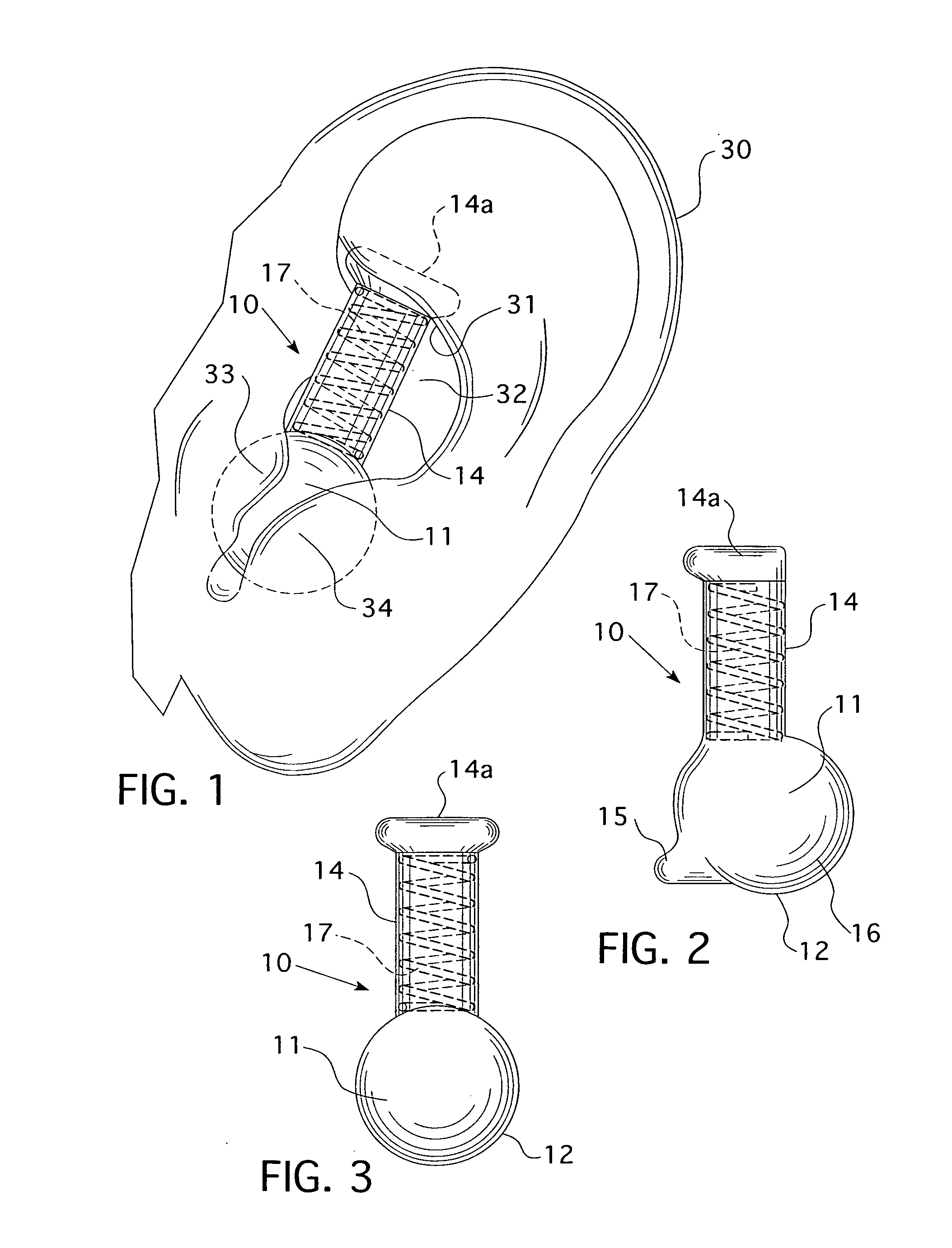 In ear communications device and stabilizer