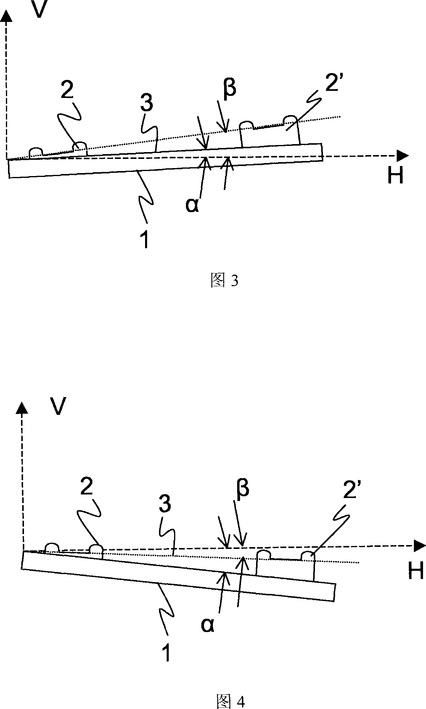 Track system and concrete slab of a fixed track