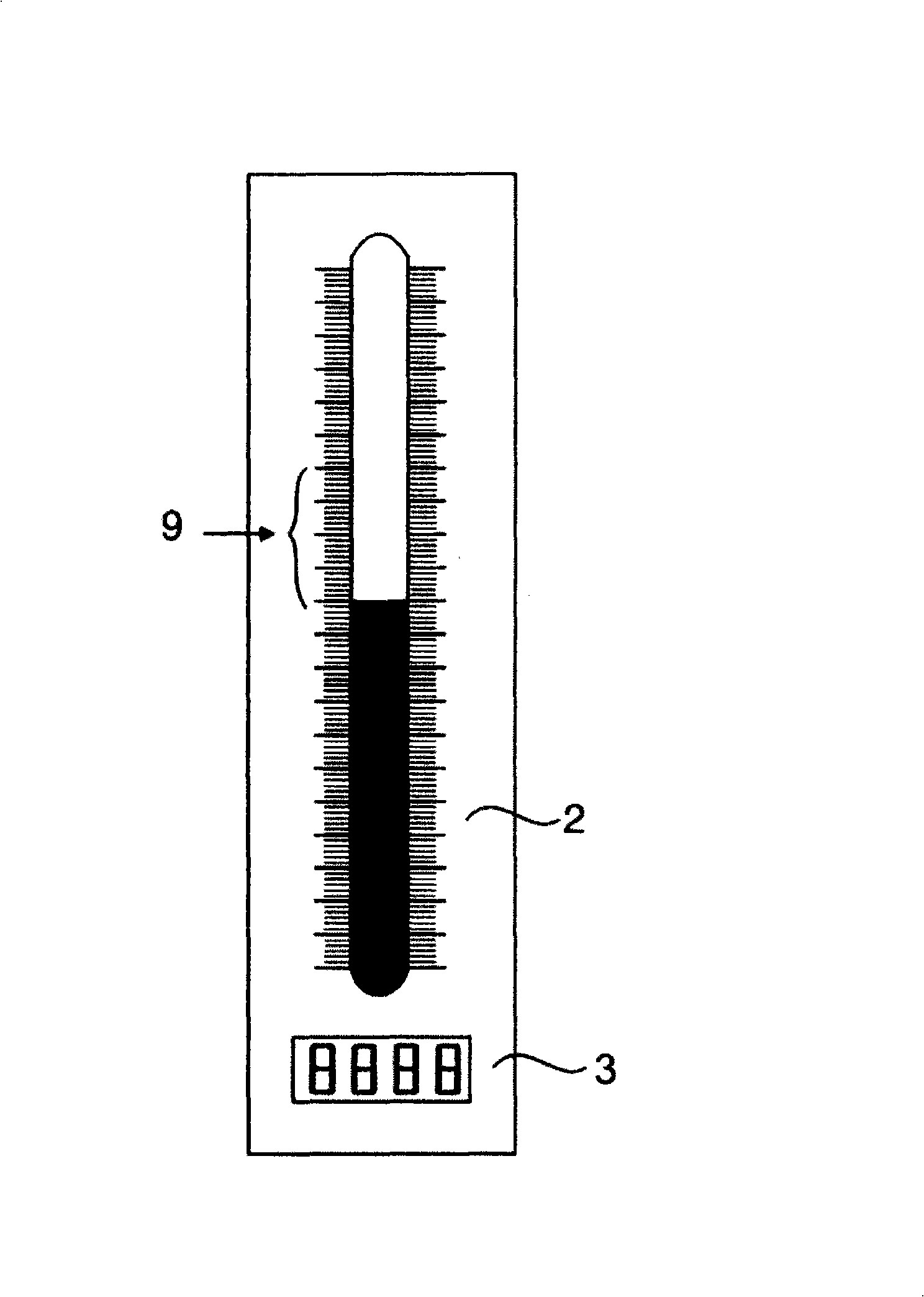 Medical non-hydrargyrum sphygmomanometer