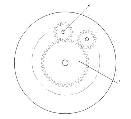 Shaft power input superconducting wind power generator refrigerating system