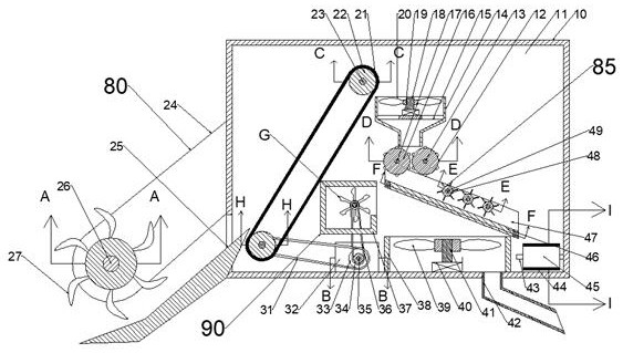 Automatic weeding and fertilizing machine