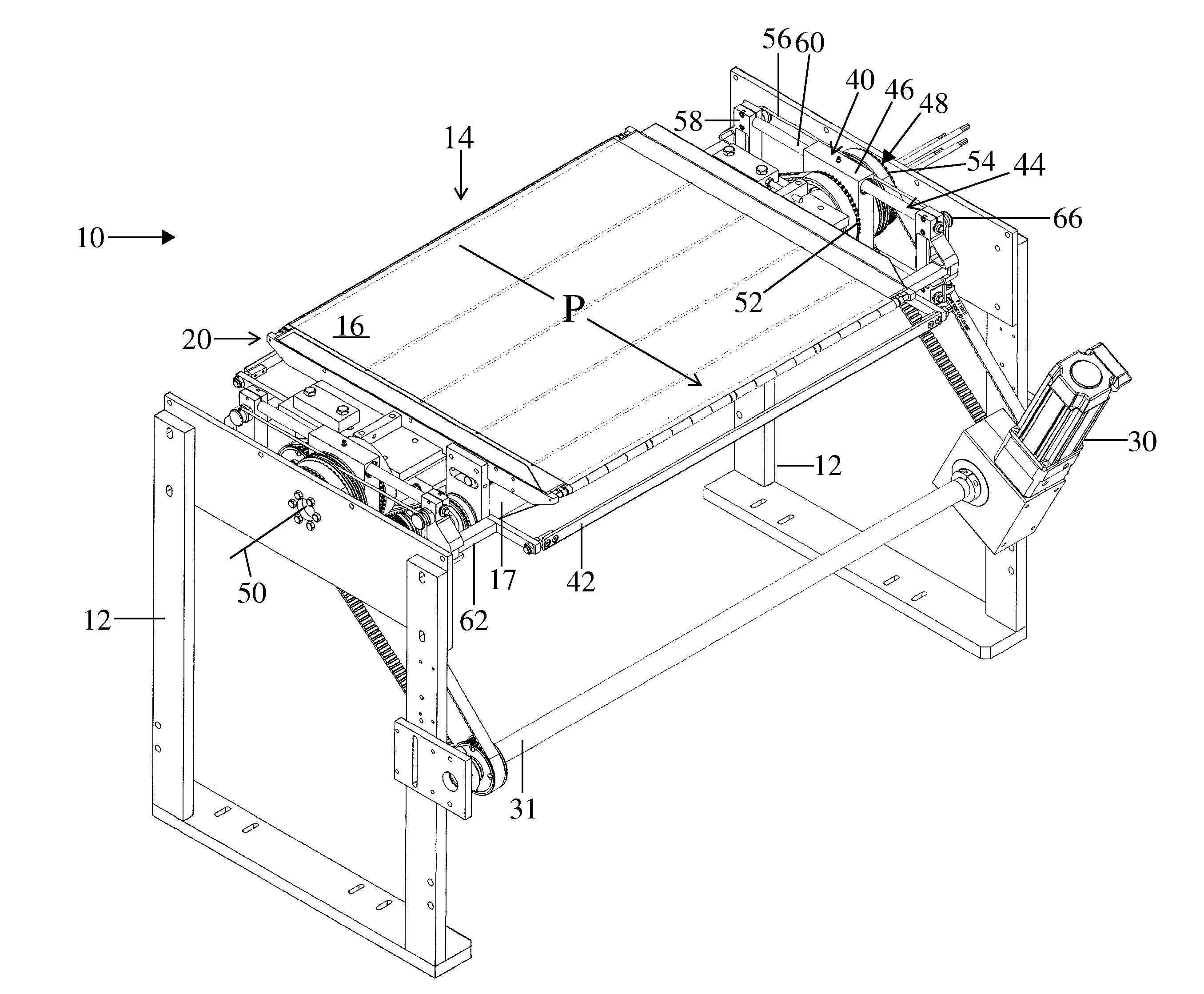 Apparatus for adjustable wrapping