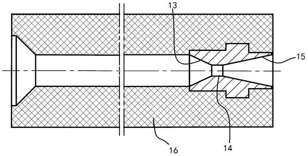 Carbon fiber cloth winding forming device for small-diameter shaft products and method for processing shaft products