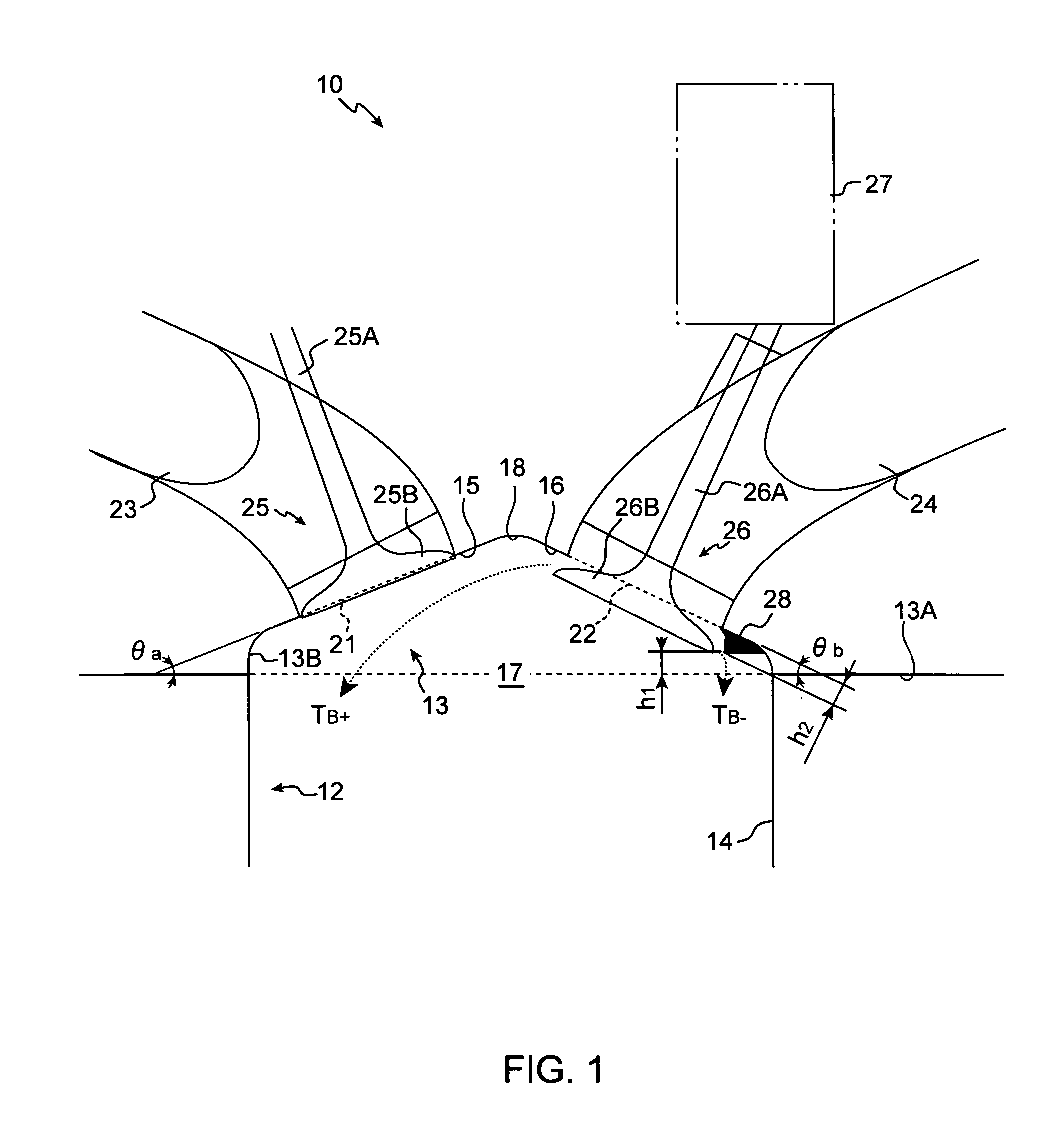 Structured combustion chamber for use in engine