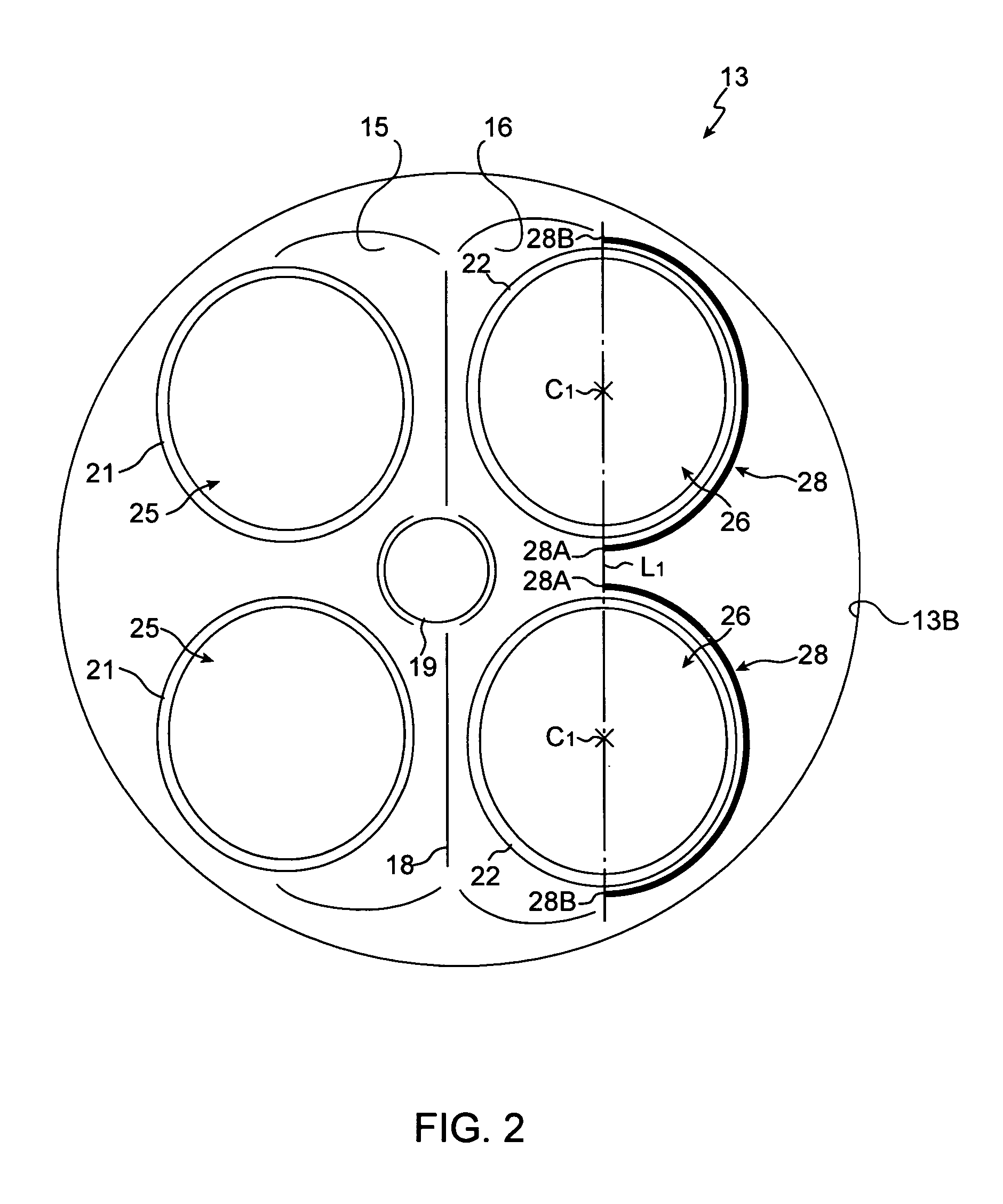 Structured combustion chamber for use in engine