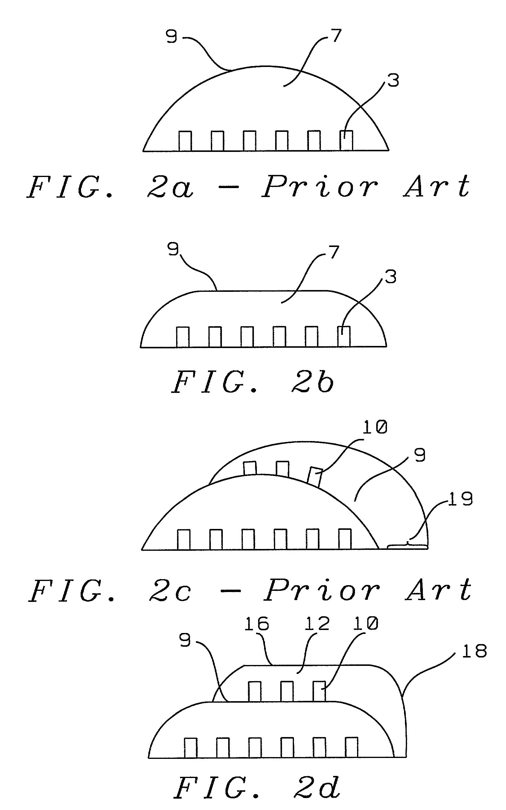 Process of manufacturing coil layers using a novel combination of photoexposure and thermal curing to achieve shape control of a photoresist material