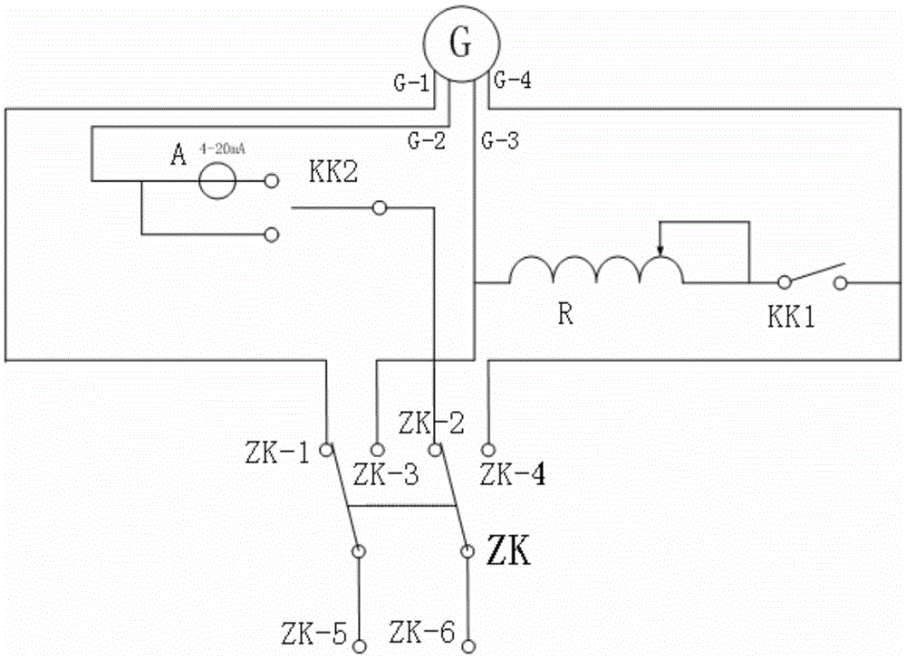 Transformer or reactor oil temperature detection and simulation device