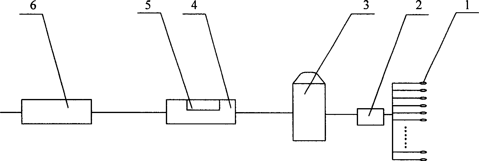 Secondary-cleaned atomized water treatment device