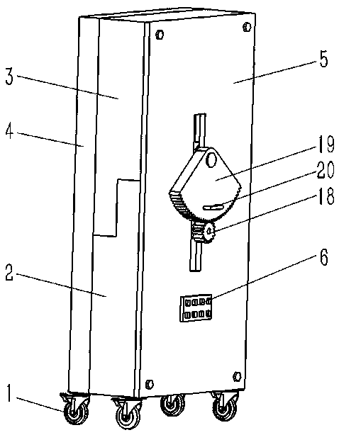 Multi-training mode breast cancer postoperative rehabilitation training device and use method thereof