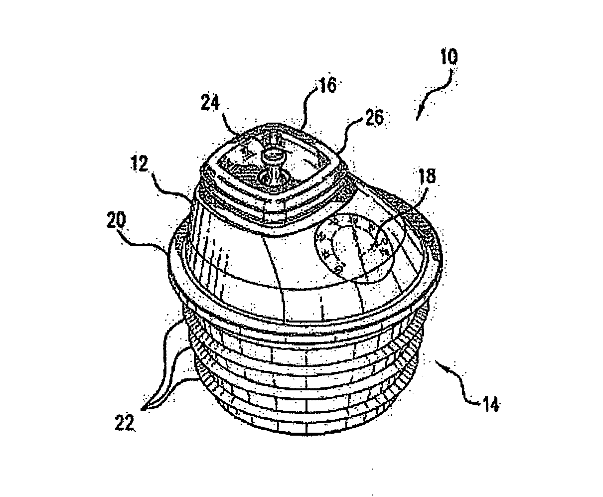 Vessel stopper with a pressure indicator