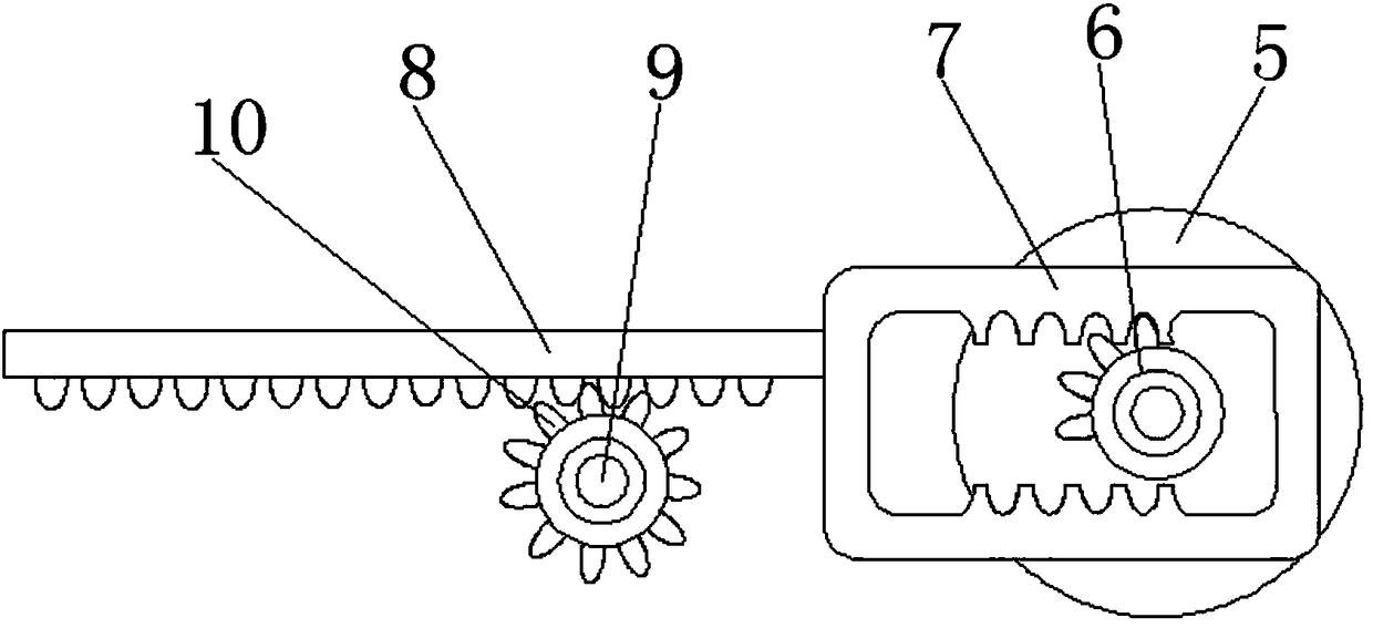 Cleaning device for solar cell panel