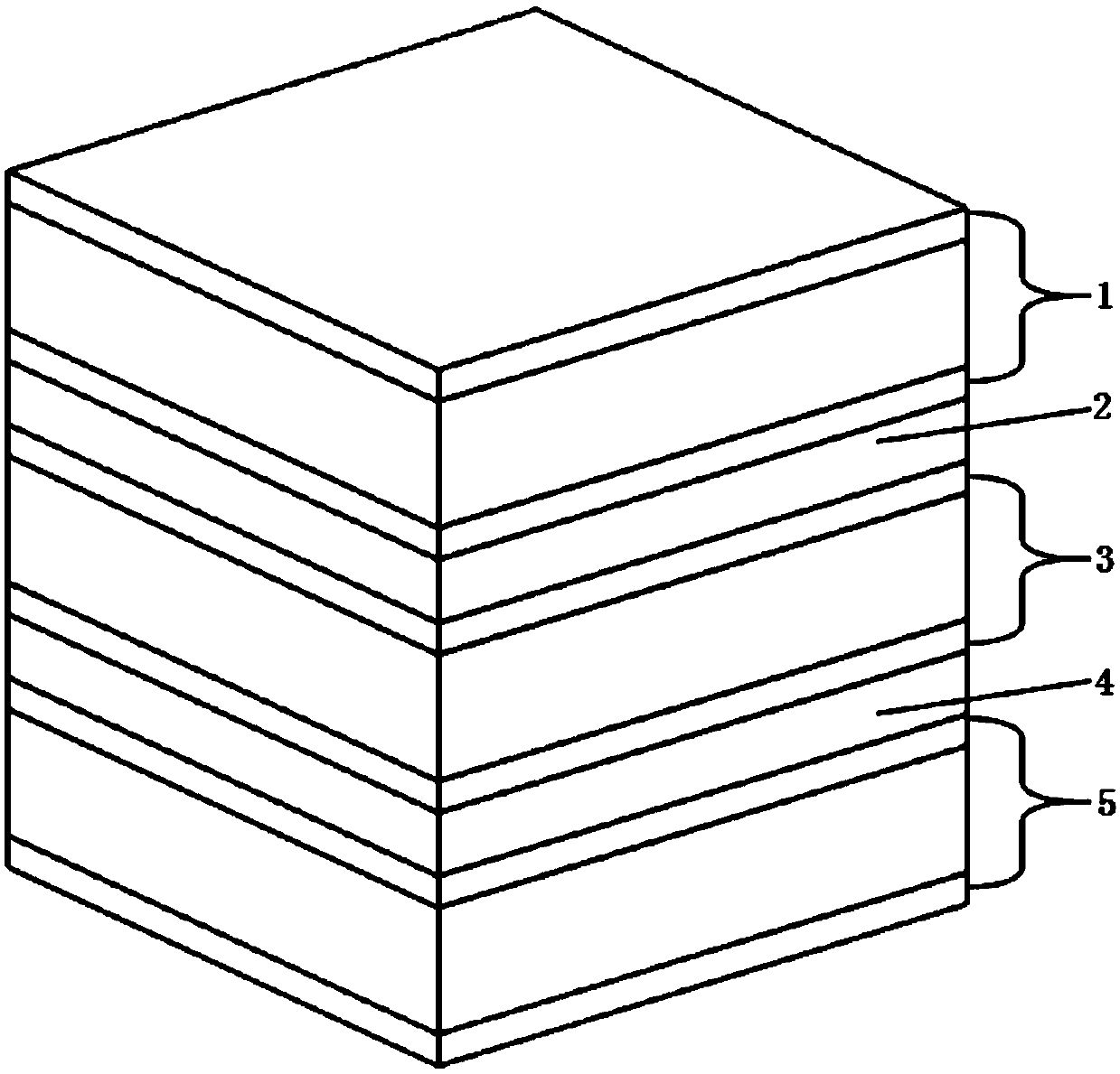 A multistage thermoelectric module having a phase change energy storage layer