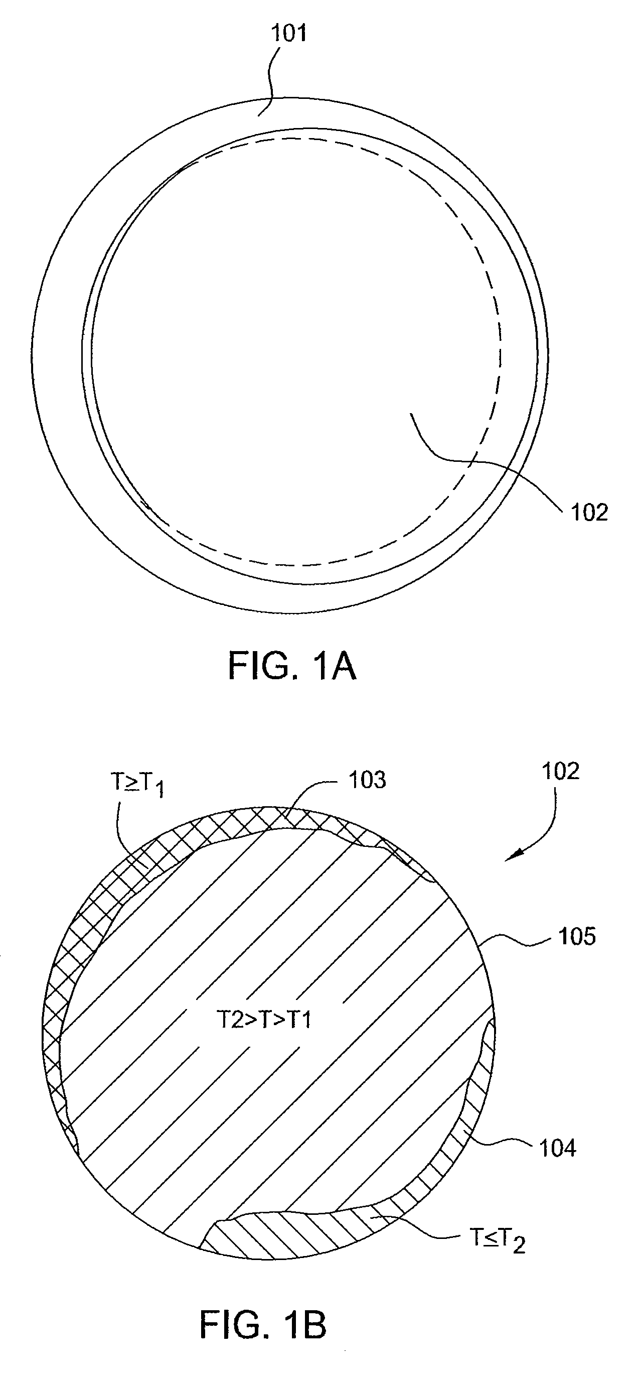 System for non radial temperature control for rotating substrates