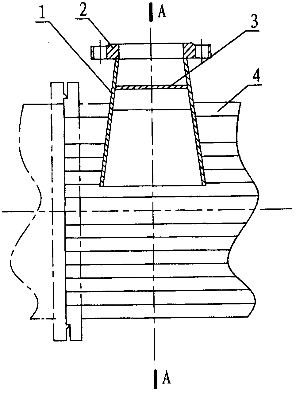 Heat exchanger air inlet buffer structure